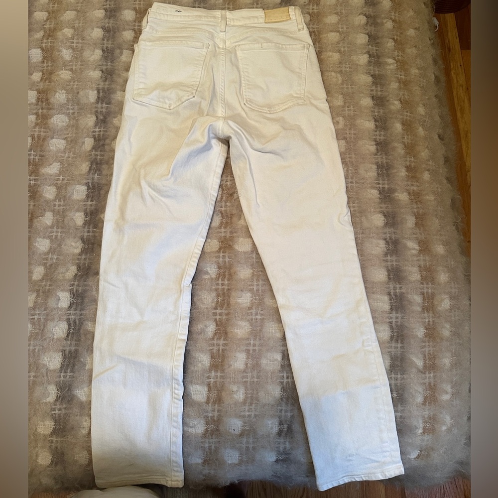 Citizens of Humanity Olivia Crop high rise slim white jeans